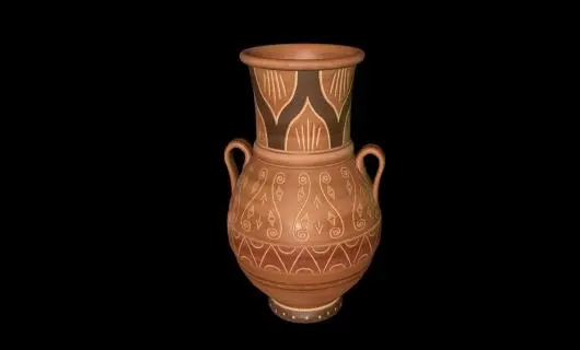 希腊花瓶 古希腊花瓶 古典花瓶 古代花瓶 古董花瓶 阿拉伯罐 阿拉伯陶罐3