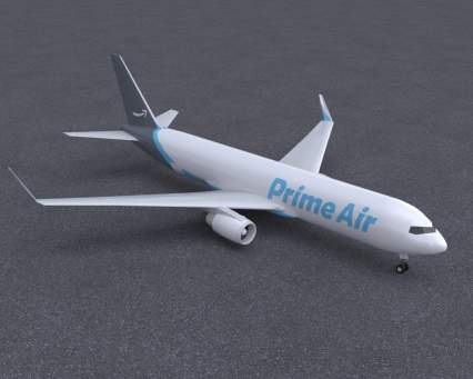 亚马逊PrimeAir波音767货机飞机