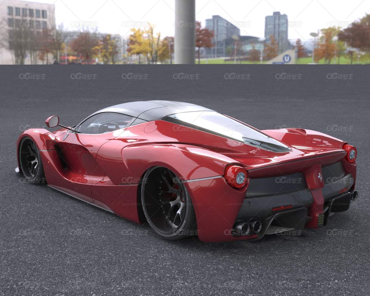 法拉利LaFerrari超跑豪车汽车-2