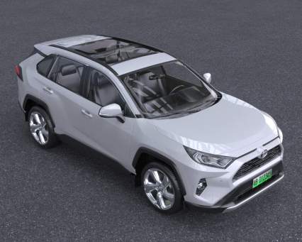 2022款丰田RAV4荣放汽车