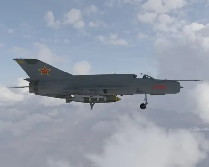 中国空军歼七IIIJ7III歼击机