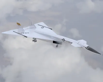 XB70轰炸机高空高速战略轰炸机带驾驶舱控制台舱门可开关