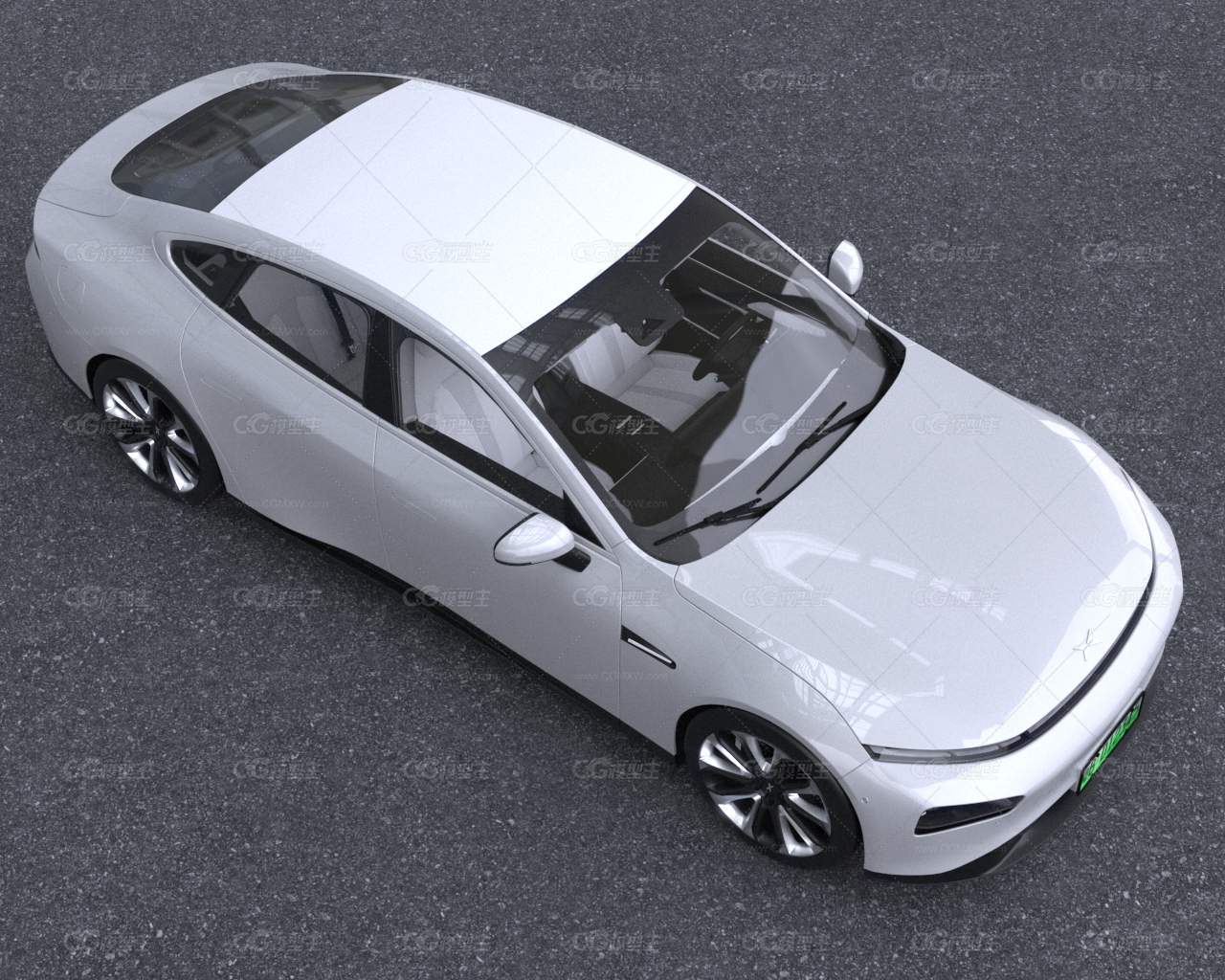 2023款小鹏P7新能源汽车-7