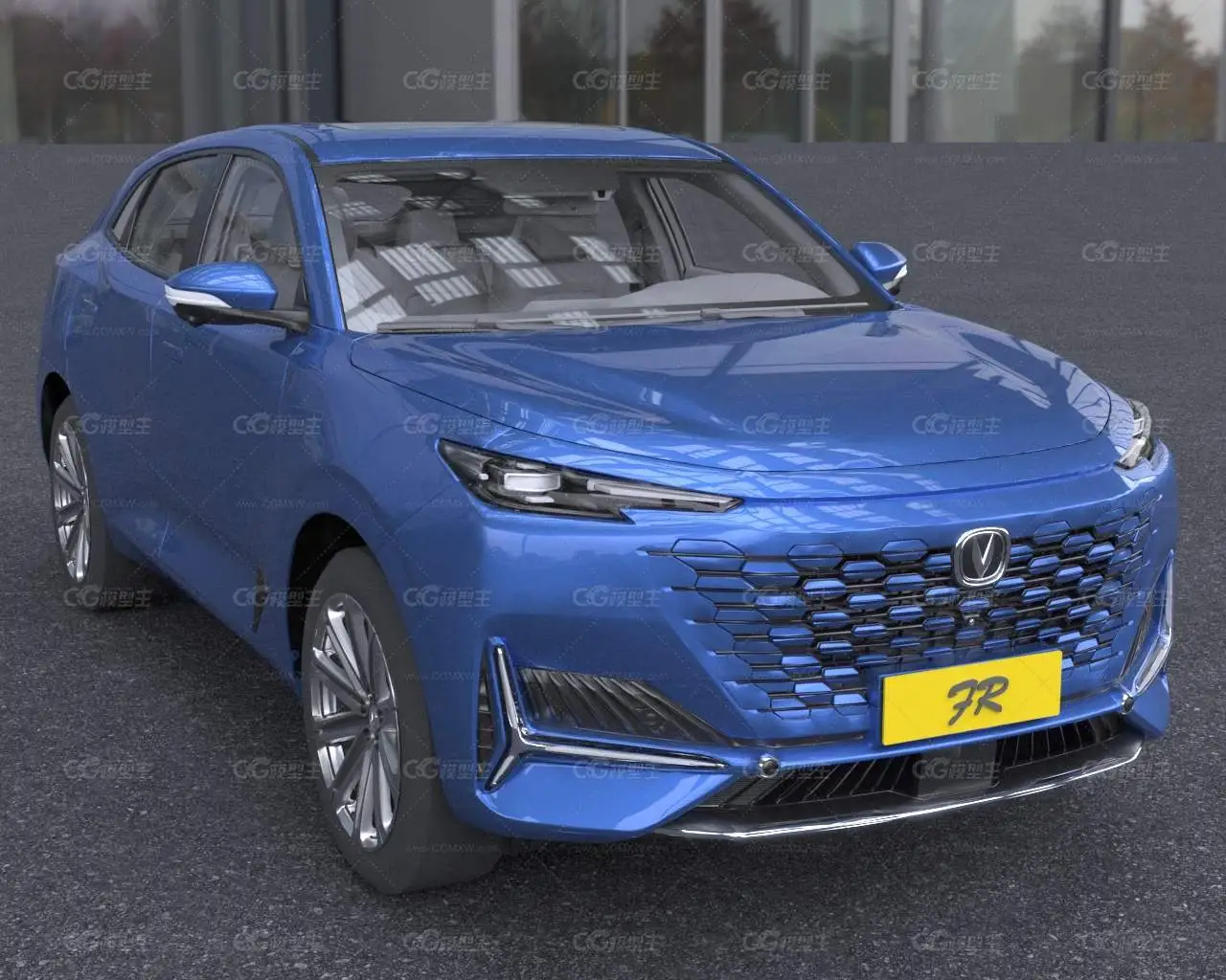 2022款长安UNIK新能源蓝鲸iDD汽车-3