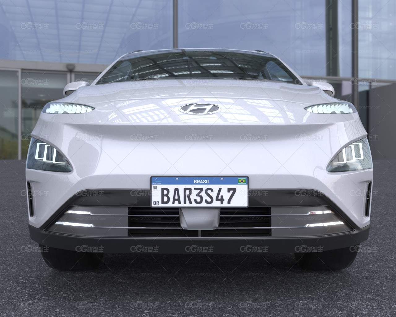 2023款现代KonaElectric纯电车suv汽车-4