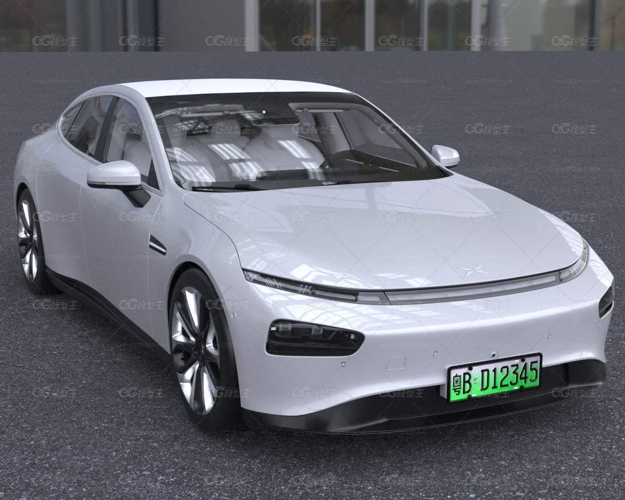 2023款小鹏P7新能源汽车-4