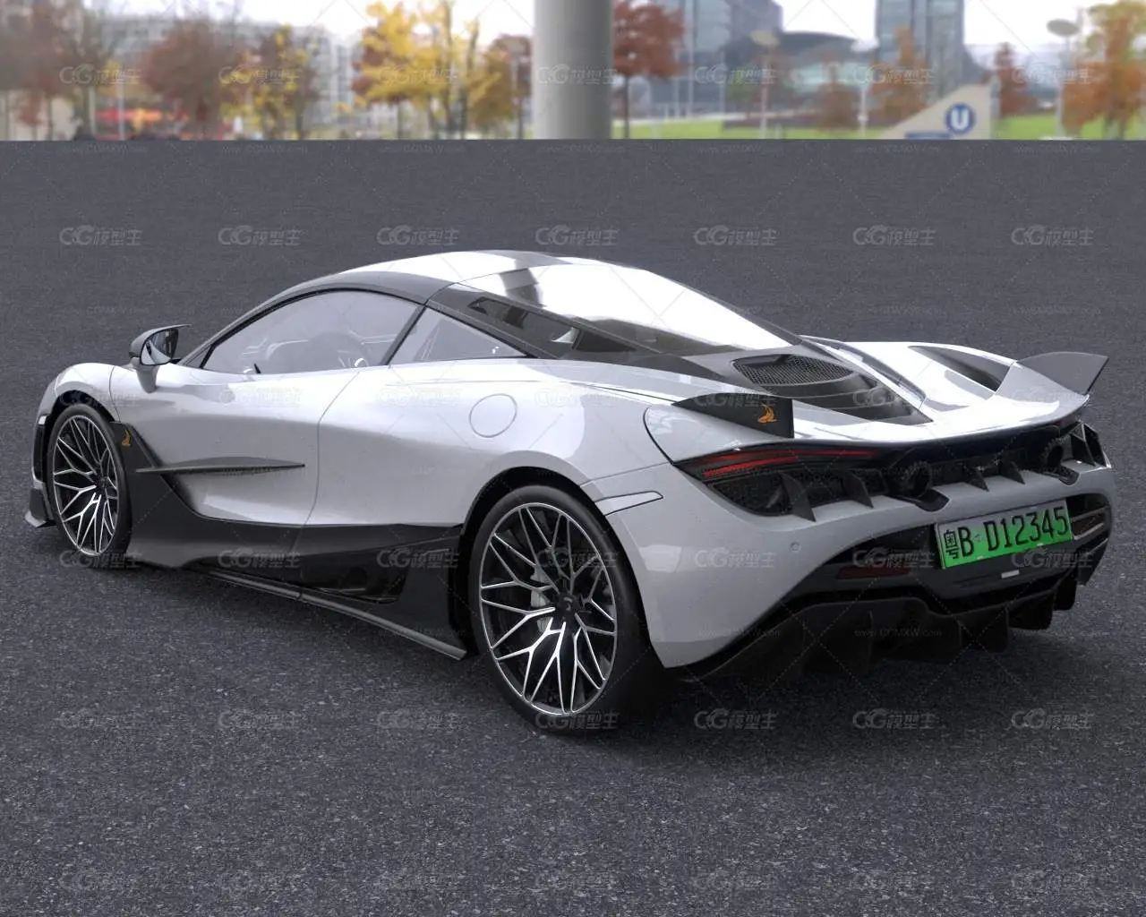2020款迈凯伦720SFury跑车汽车-2