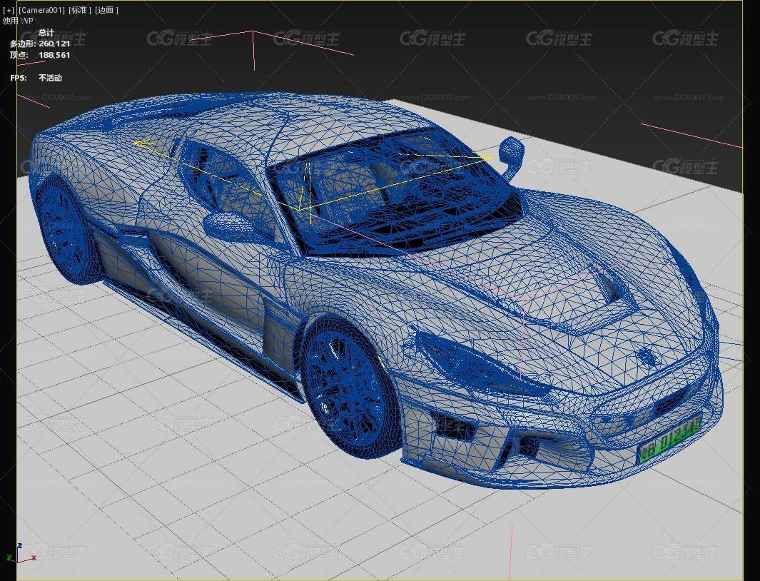 纯电动超级跑车汽车RimacNevera超跑-7