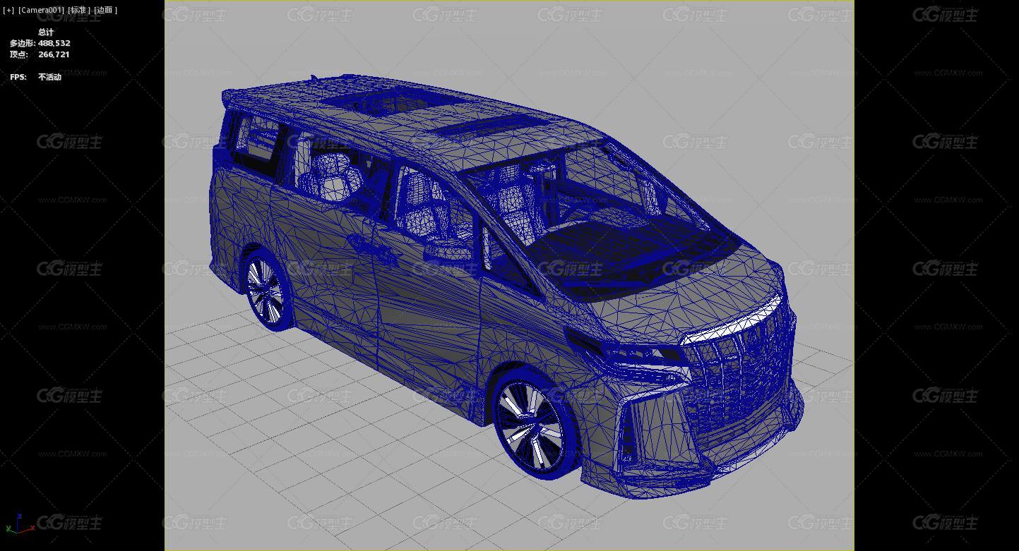 2023款丰田埃尔法商务MPV-4