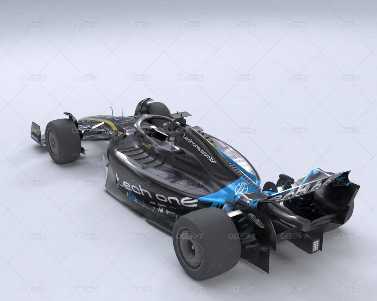 2023款F1方程式赛车-2