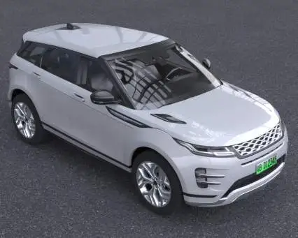 2022款路虎极光suv汽车