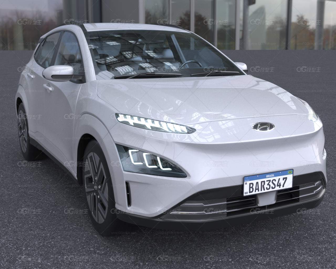 2023款现代KonaElectric纯电车suv汽车-3