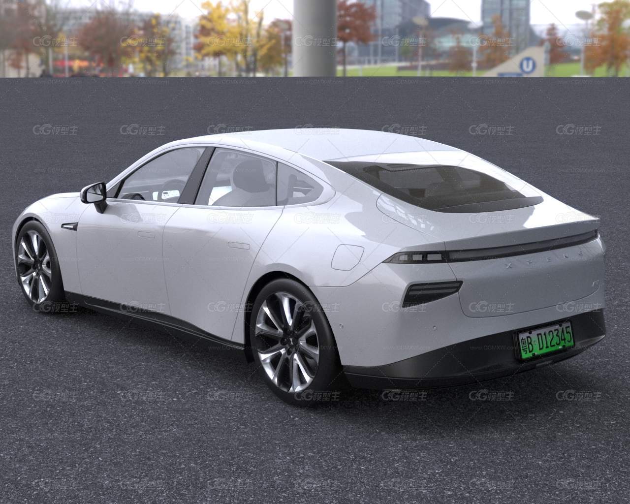 2023款小鹏P7新能源汽车-3