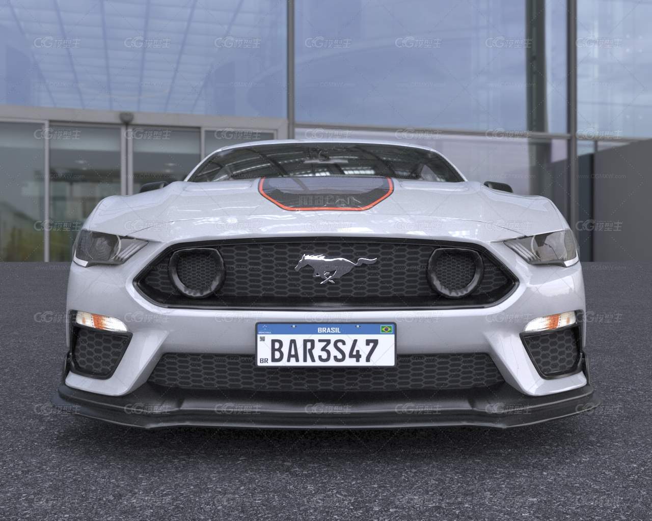 2023款福特野马Mustang跑车汽车-4