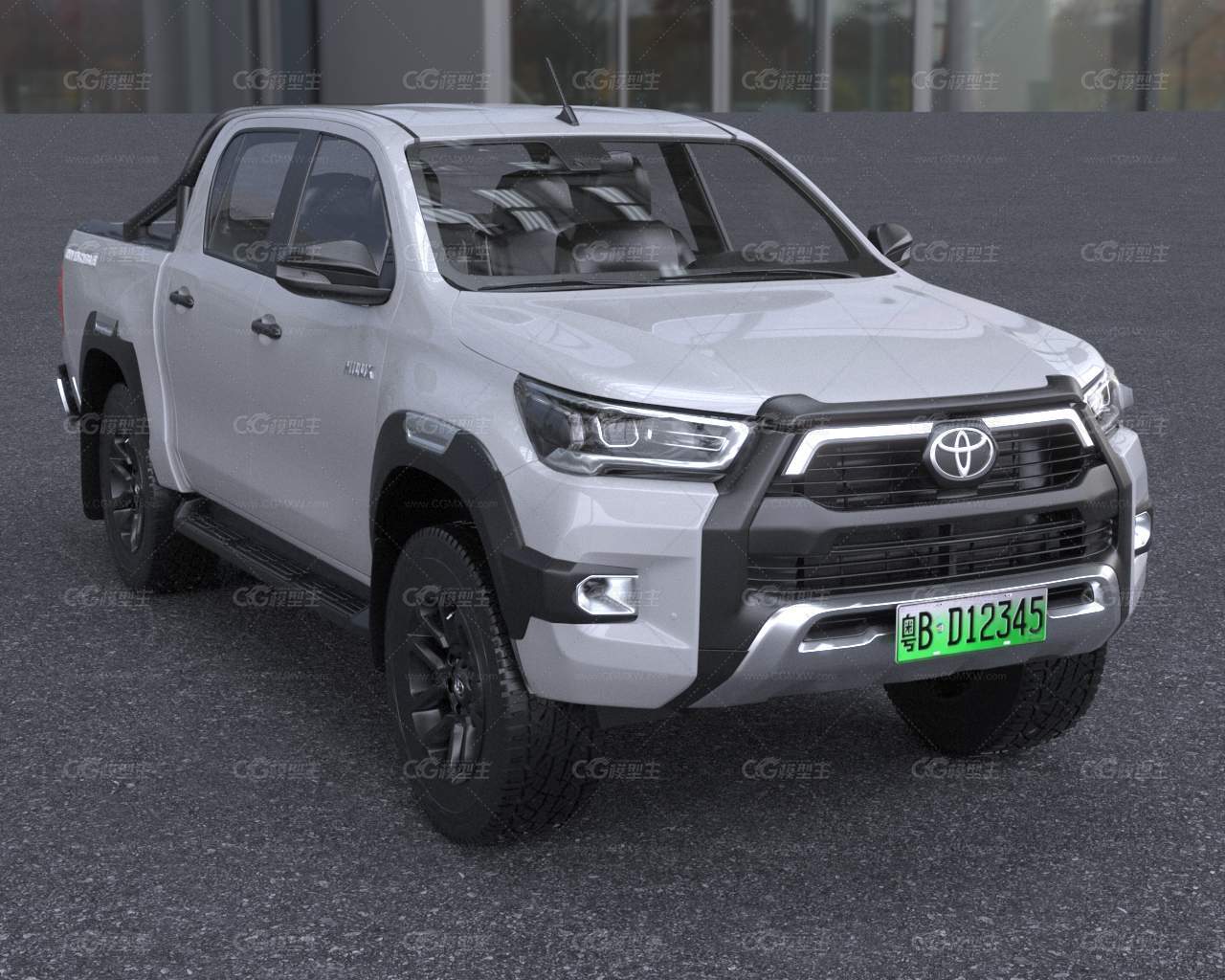 2022款丰田Hilux皮卡越野汽车-3