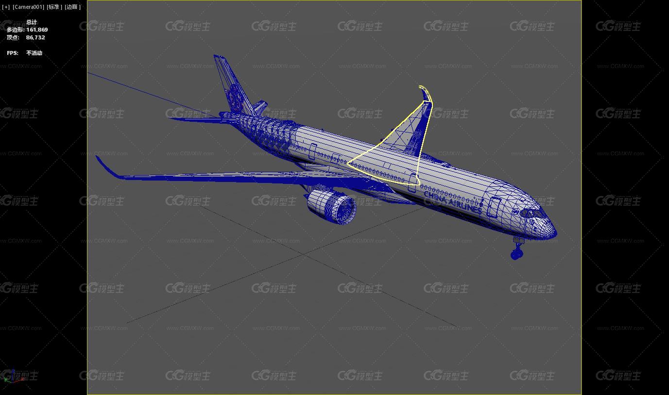 中华航空中華航空空客A350飞机-5