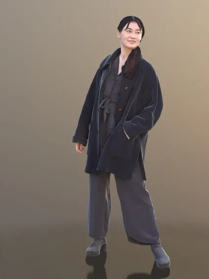 人物动态写实模型