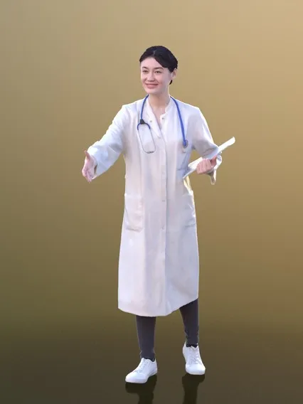 人物动态写实模型