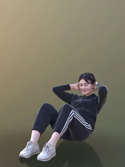 人物动态写实模型