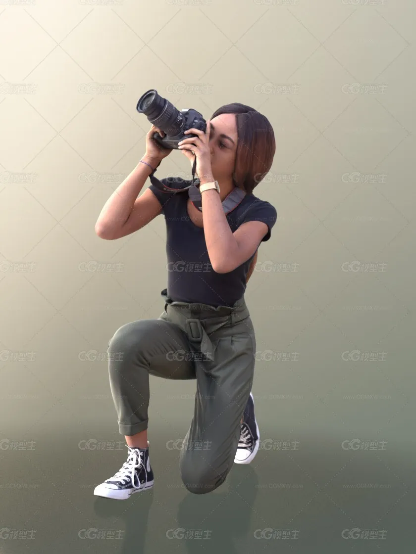 动态人物写实造型模特-1