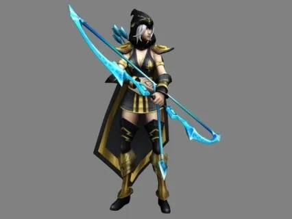 暗黑射手角色模型