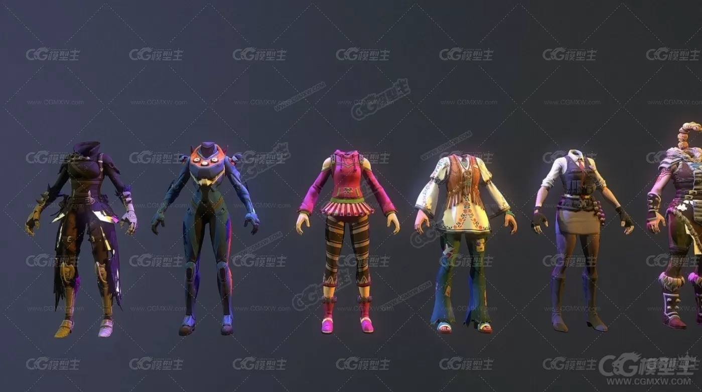 【堡垒之夜】（Fortnite）500+游戏角色模型-25