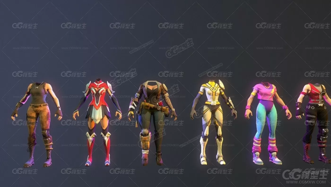 【堡垒之夜】（Fortnite）500+游戏角色模型-24