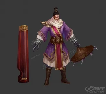 六指琴魔3D游戏角色模型