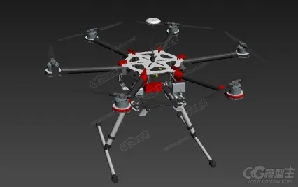 无人机3D模型