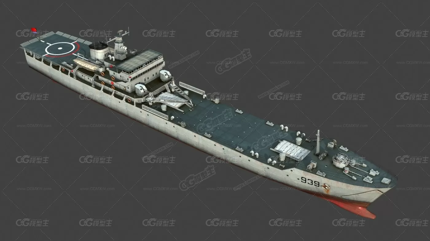 中国人民解放军 072Ⅲ型坦克登陆舰 玉亭级（Yuting Class）登陆舰 普陀山号-8