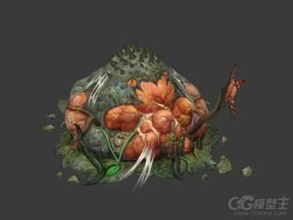 赤月恶魔 恶魔怪物3D游戏模型