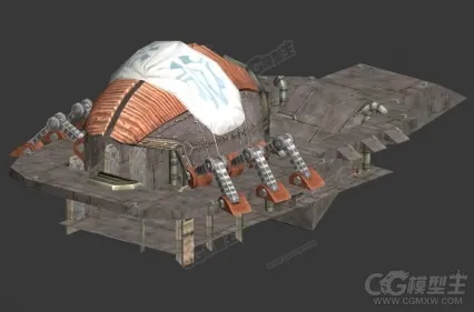 机械场景3D模型