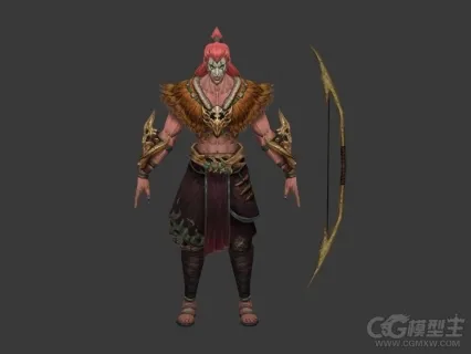 马匪弓箭手 怪物 恶魔弓箭手 恶魔卫士 3D模型