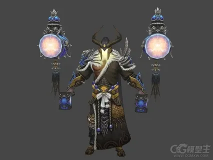 盘武仙尊 游戏角色模型