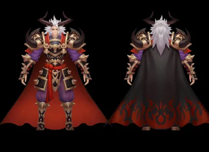 牛角战士 牛魔王 牛角大王 妖怪 教主 妖王 3D游戏人物模型