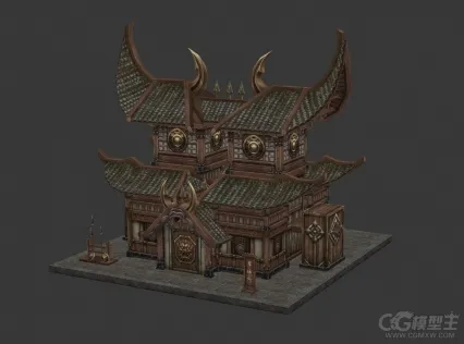 军械所 武器库 阁楼 古楼 古建筑 中国风建筑