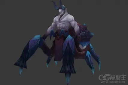 蛛人战士3D模型