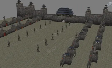 秦始皇陵入口