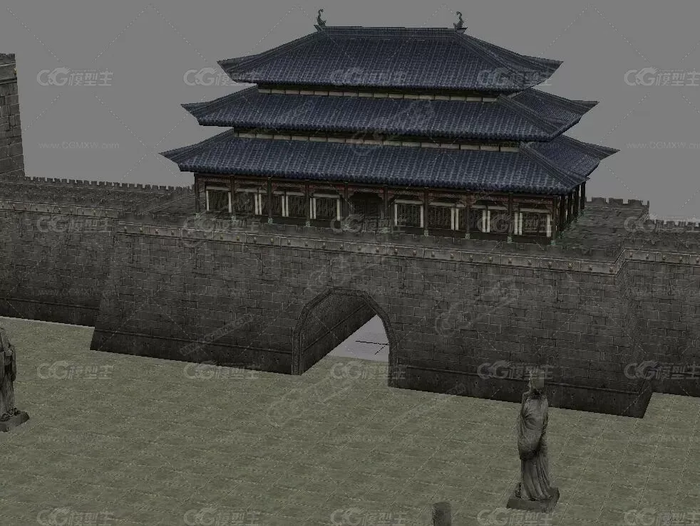 秦始皇陵入口-3