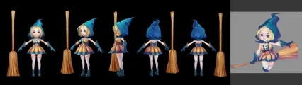 女巫 魔法师 女魔法师 小魔仙