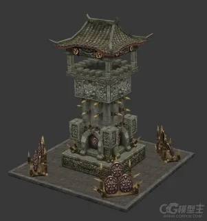 神鼎 瞭望塔 箭塔 防御塔