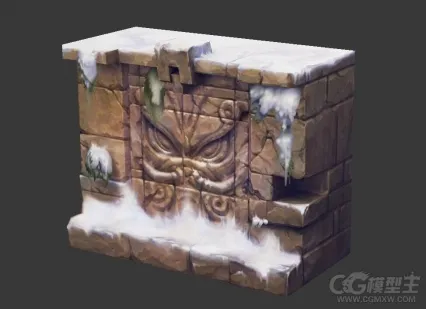 雪墙 城堡墙壁 石墙 防御墙壁 城防墙