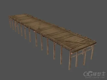 木桥3D模型