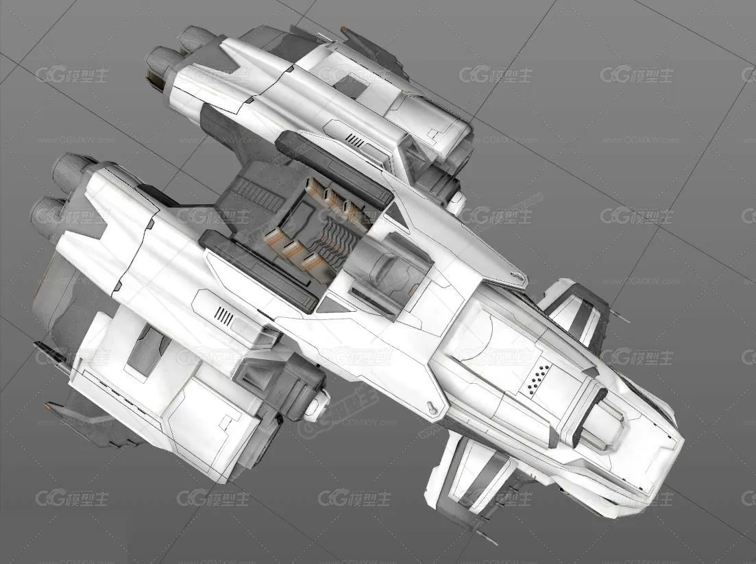 【永恒空间】96套C4D游戏模型-7