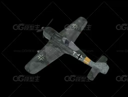 FW-190战斗机 一战飞机 老飞机 滑翔机 战斗飞机-3