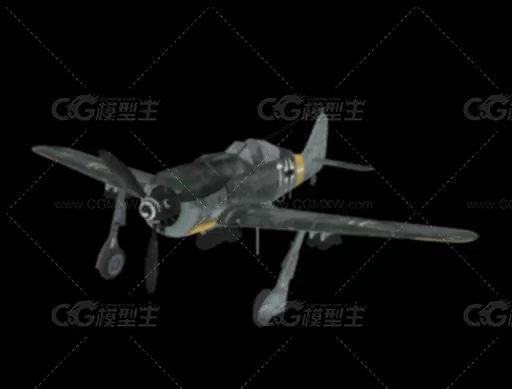 FW-190战斗机 一战飞机 老飞机 滑翔机 战斗飞机-2