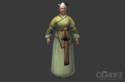 贫穷老妇人 古装老婆婆 老人 老女仆 仆人 佣人 古代居民 古代老人