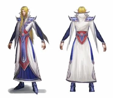精灵王子（自带VR灯光，可直接渲染） 小王子 精灵士兵