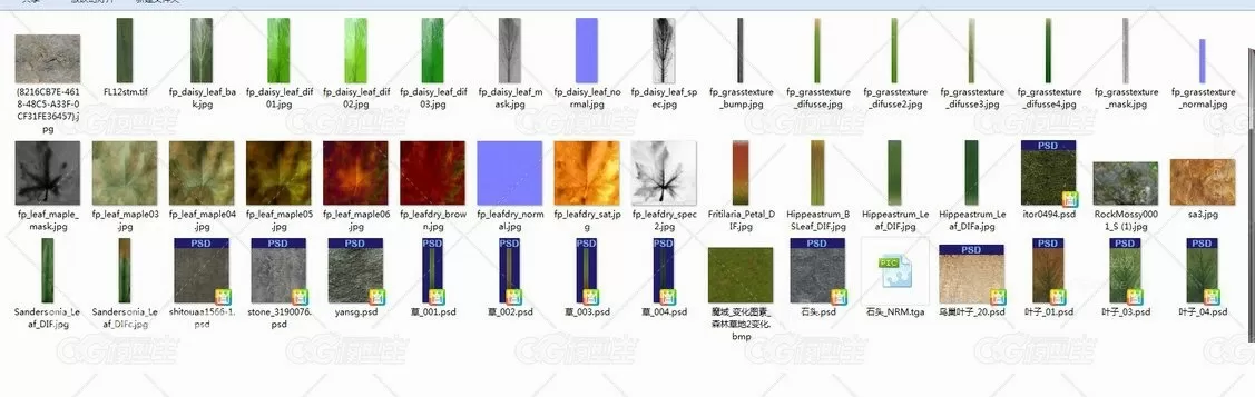 三渲二 剑阵浮空 传送台石头写实3D模型-4