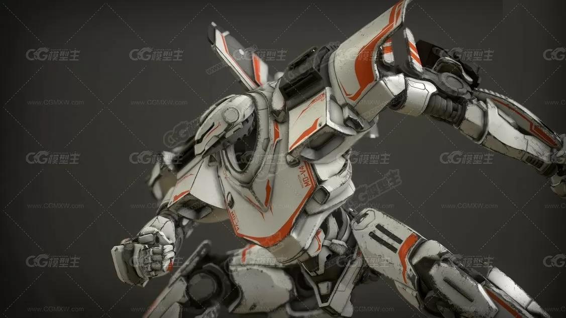 UE4机器人3D模型套装 Z-Mech Robot Giant-1